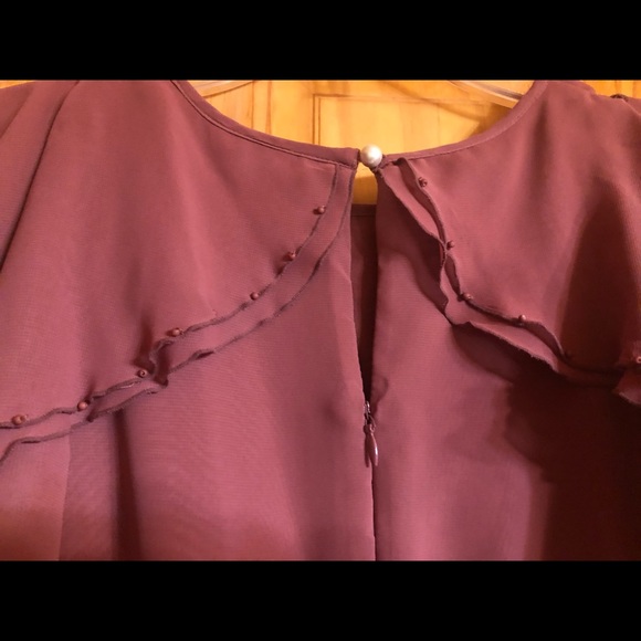 LC Conrad for Kohls flutter sleeve shift dress - Picture 4 of 6